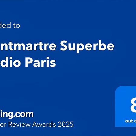 Montmartre Superbe Studio Paris Free Netflix Buitenkant foto
