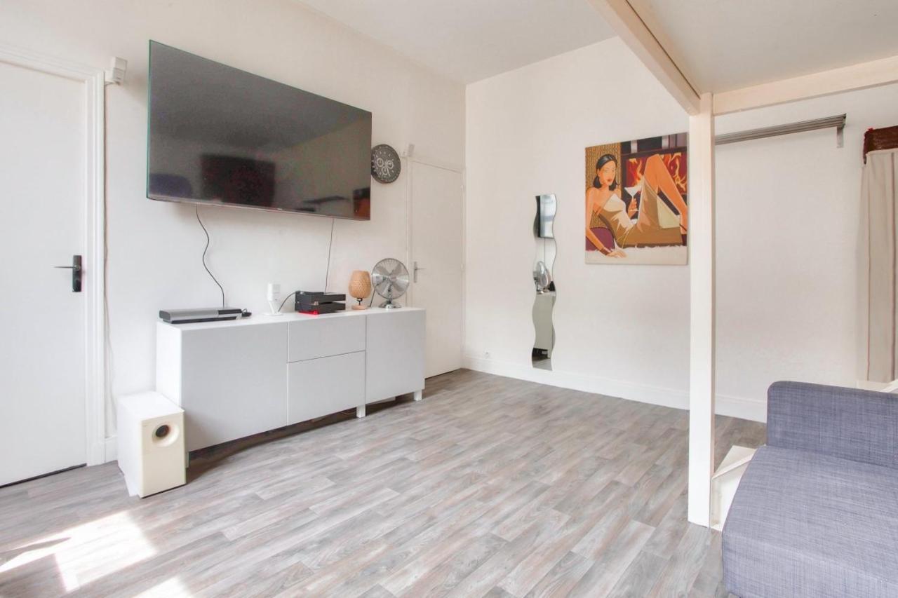 Montmartre Superbe Studio Paris Free Netflix Buitenkant foto