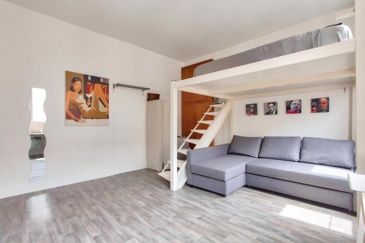 Montmartre Superbe Studio Paris Free Netflix Buitenkant foto