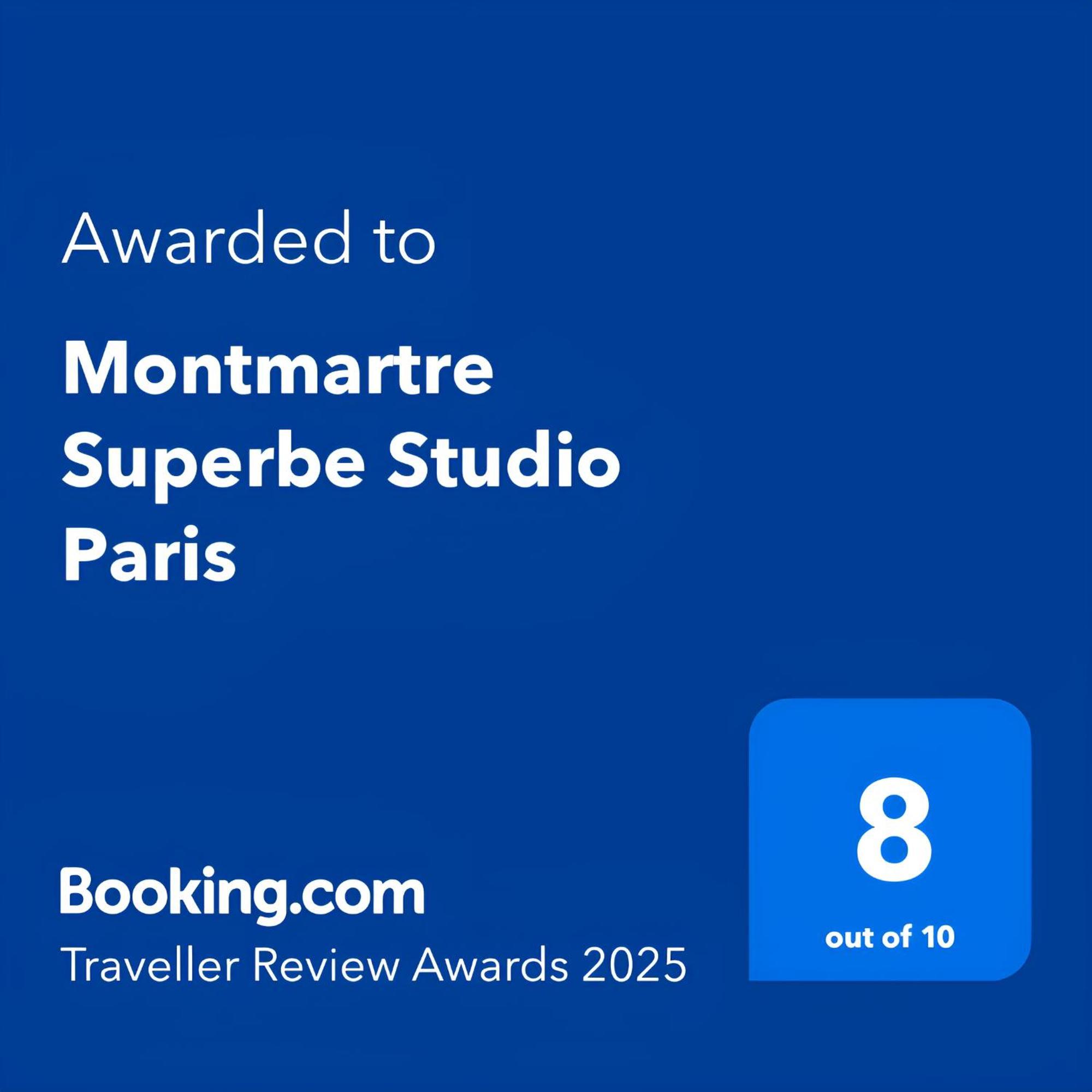 Montmartre Superbe Studio Paris Free Netflix Buitenkant foto